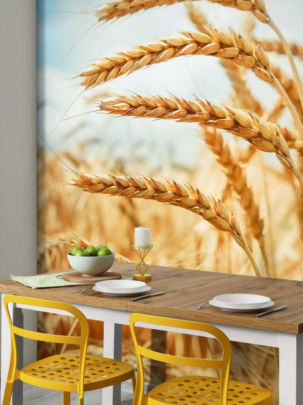 Slut upp av en spannmålsväxt