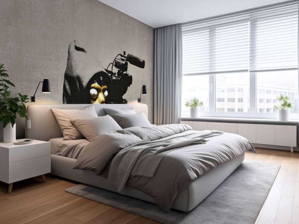 Banksy - ETTGS monkey, soft concrete