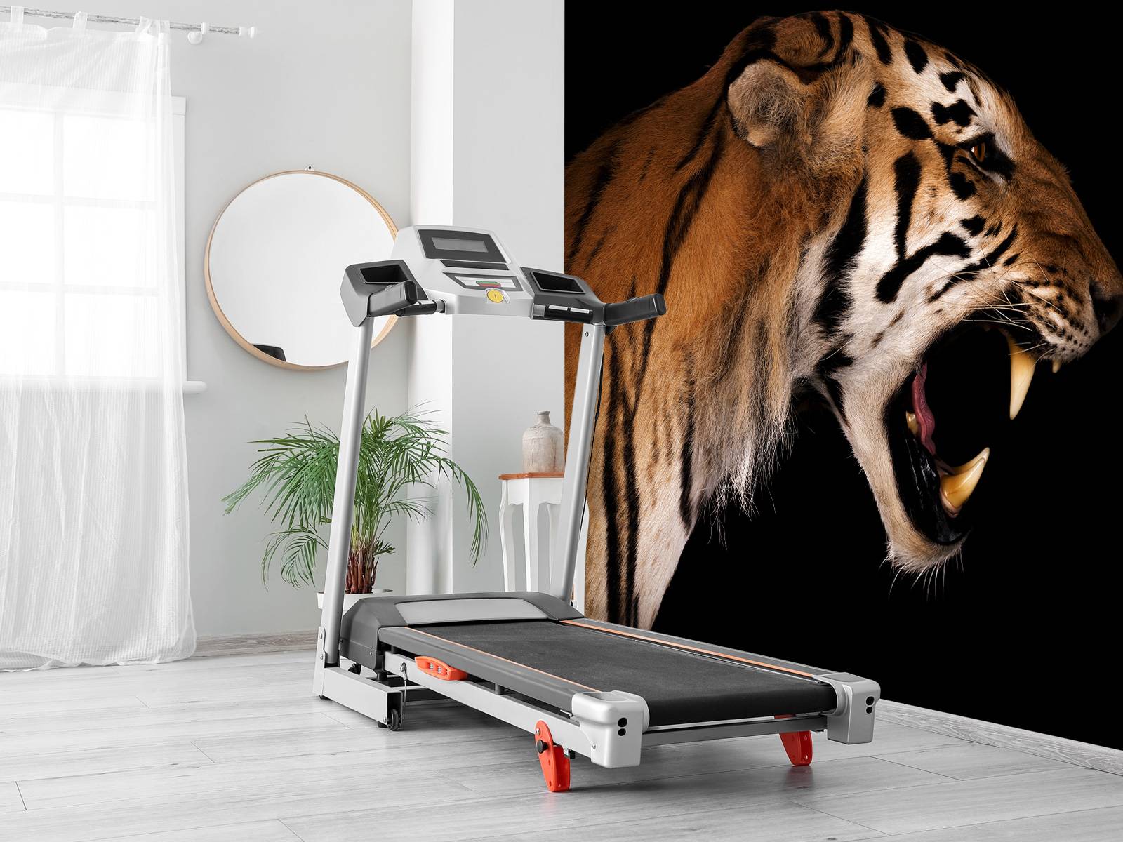 Brølende tiger