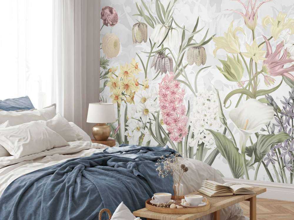 Vårblomster - Subtil Lavendel