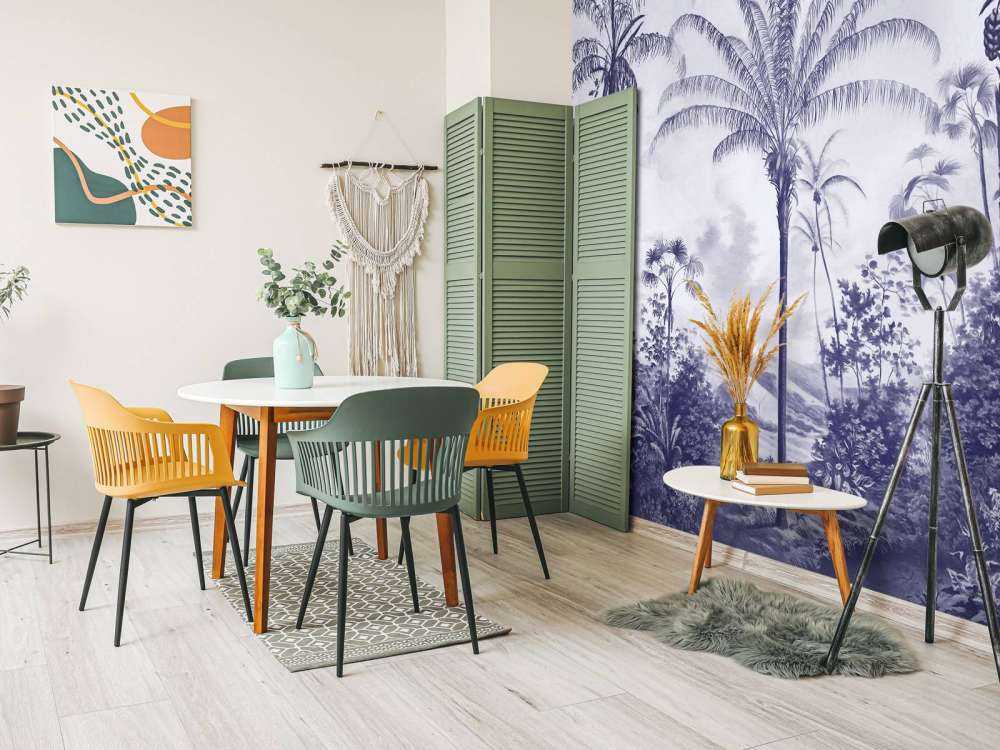 Romantiske tropiske lilla