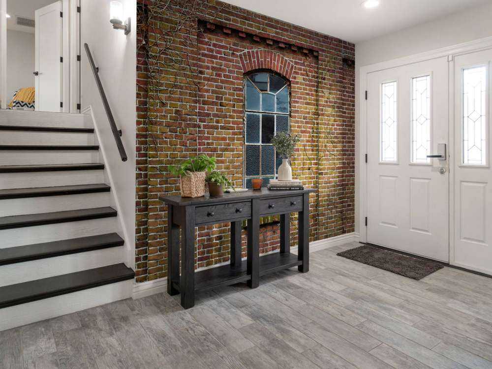 Vindu i gammel bygning