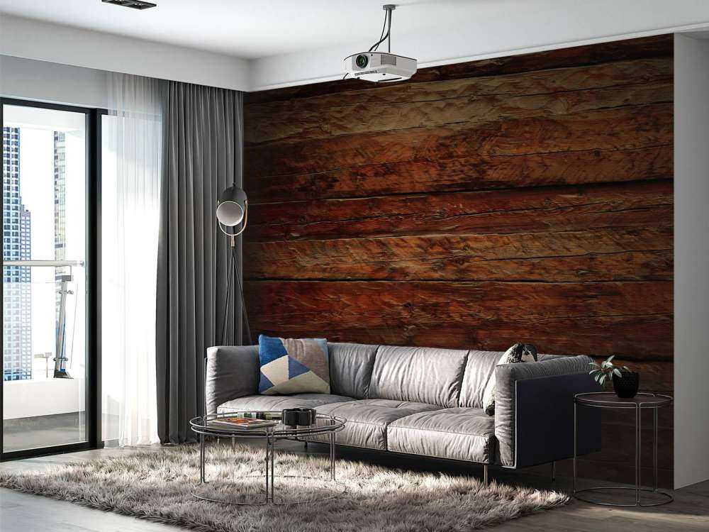 Wall av tre