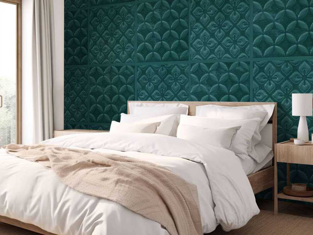 Utsmykket lappeteppe