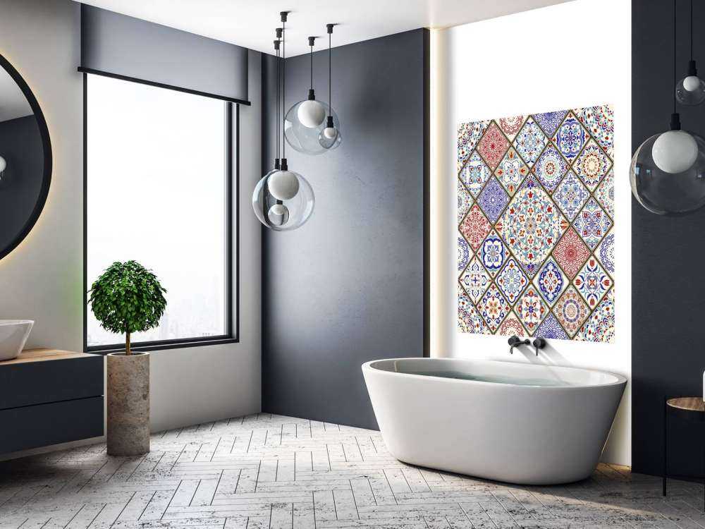 Fargerikt lappeteppe