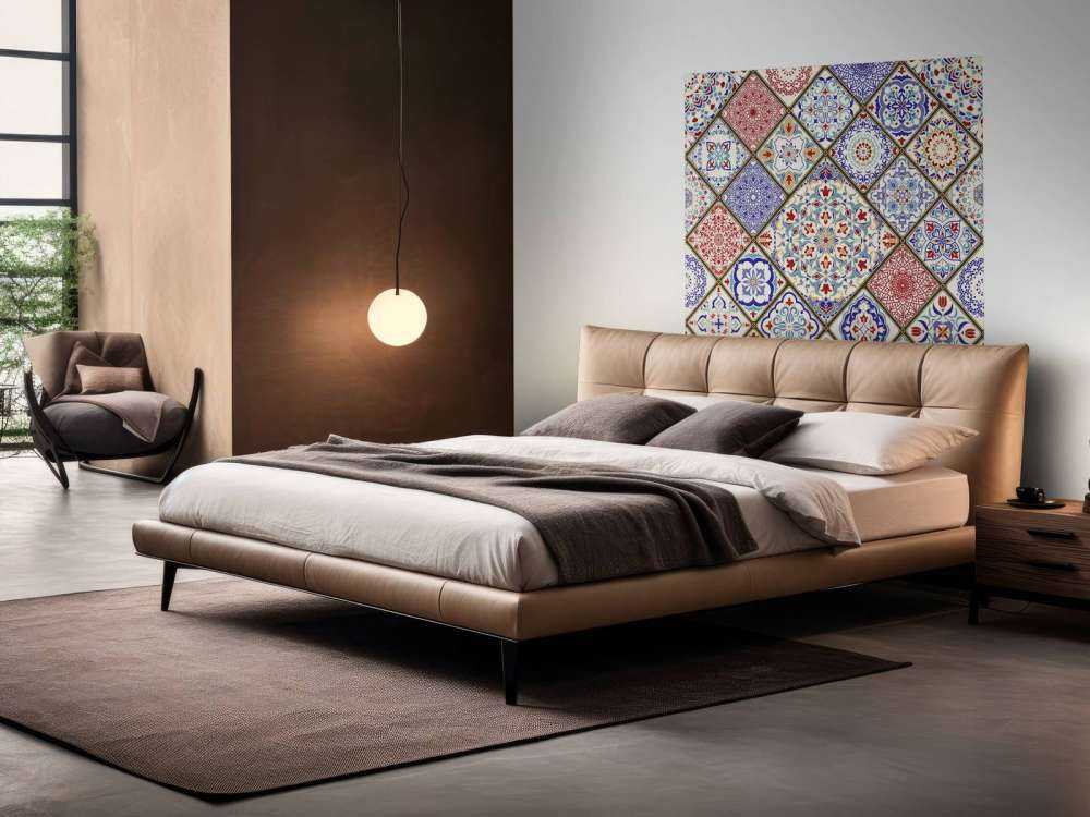 Fargerikt lappeteppe