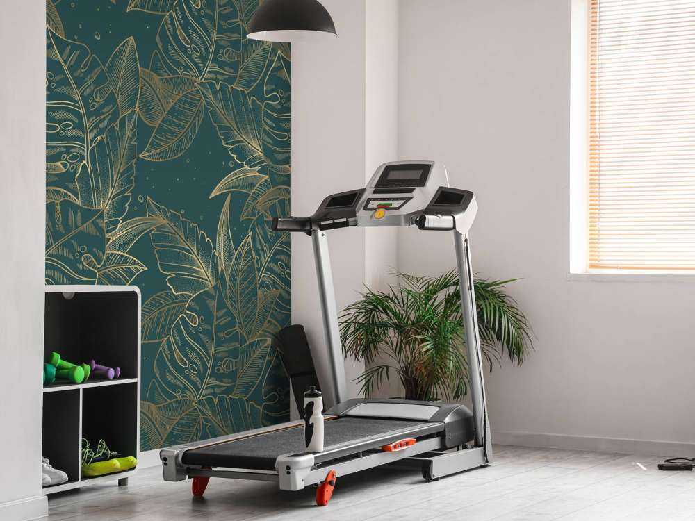 Monstera i Petrol