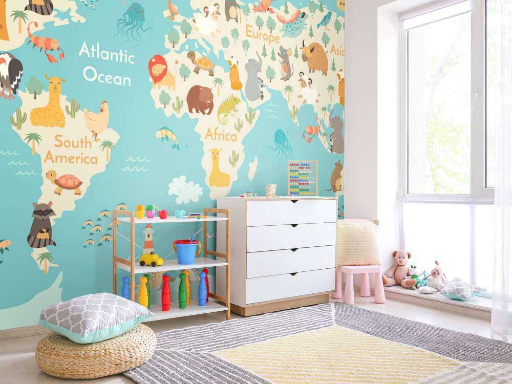 Verdenskart med dyrr