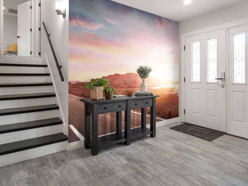 Veien langs innsjøen