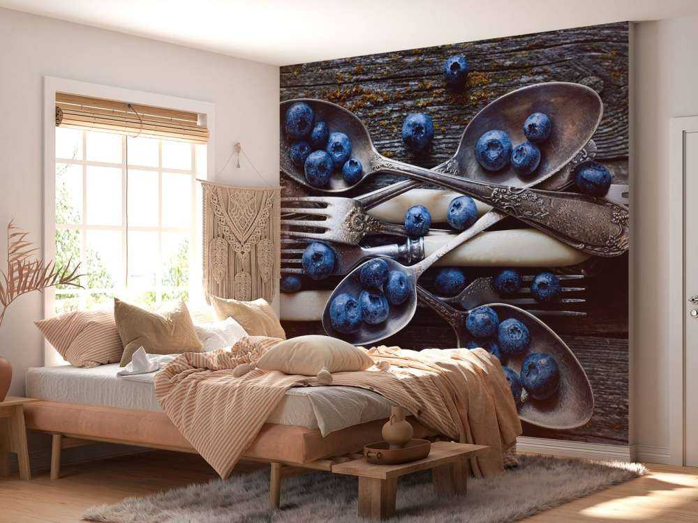 Spoons Blueberries