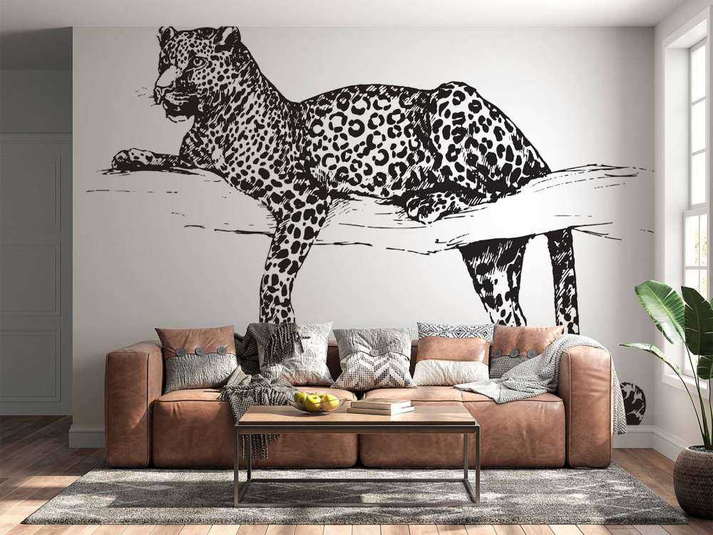 tegnet leopard