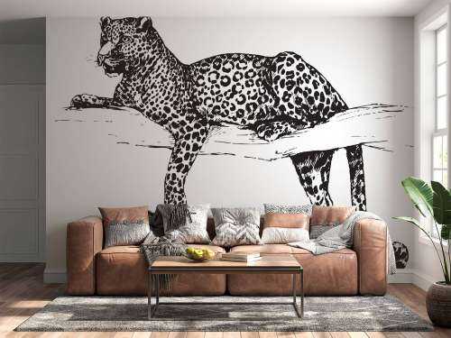 tegnet leopard