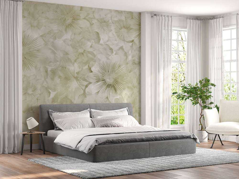 Botanisk akvarell elegans varm sand