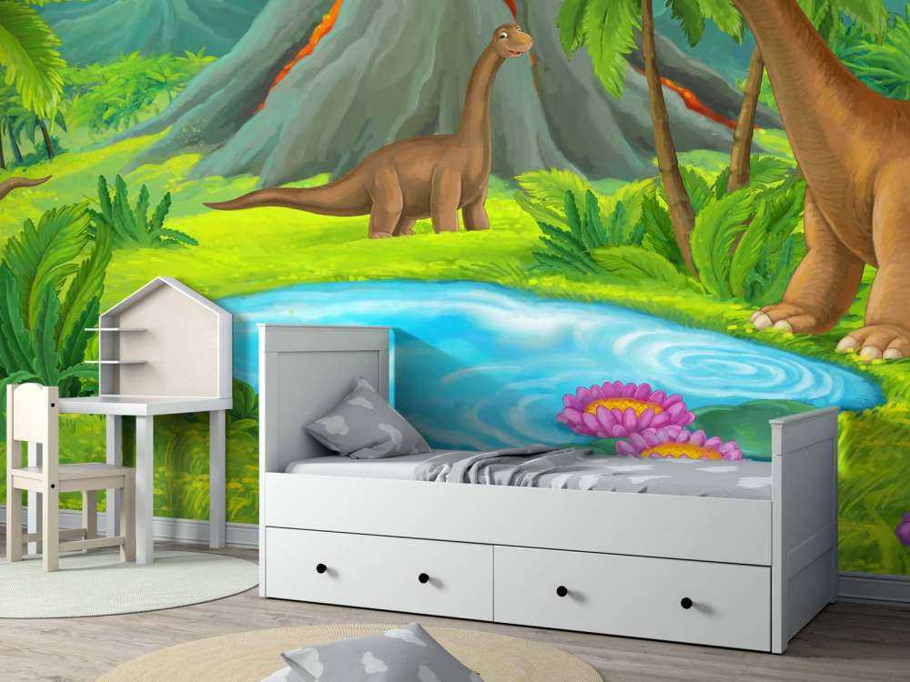 Dinosaurier i naturen