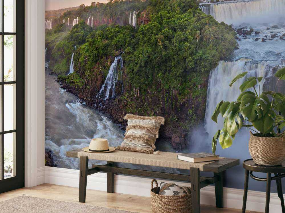 De fantastiska vattenfallen i Iguazu