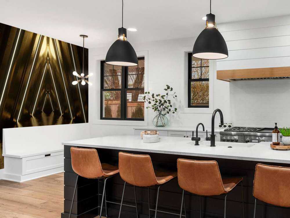 Mörk gyllene tunnel