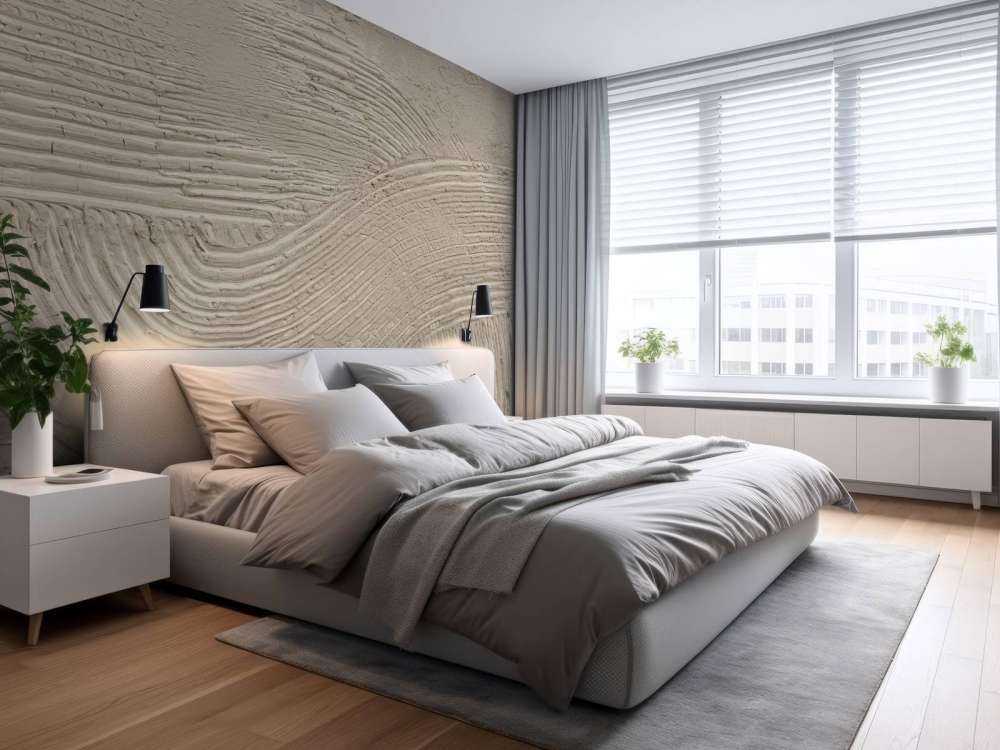 Texturerade linjer i linne