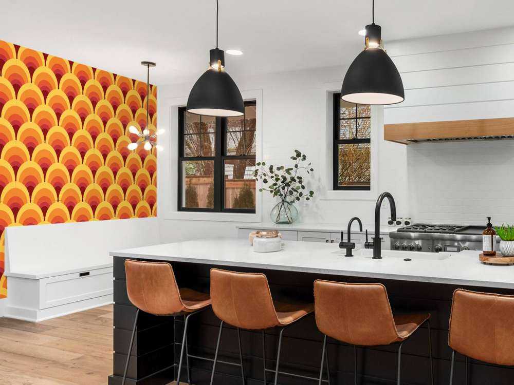 Färgglada retrofigurer