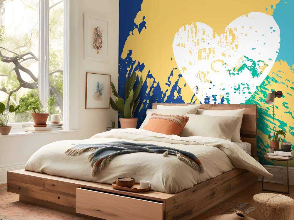 Abstrakta ytor i färg