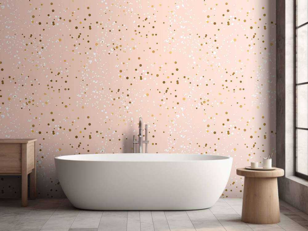 Guld glitter mönster