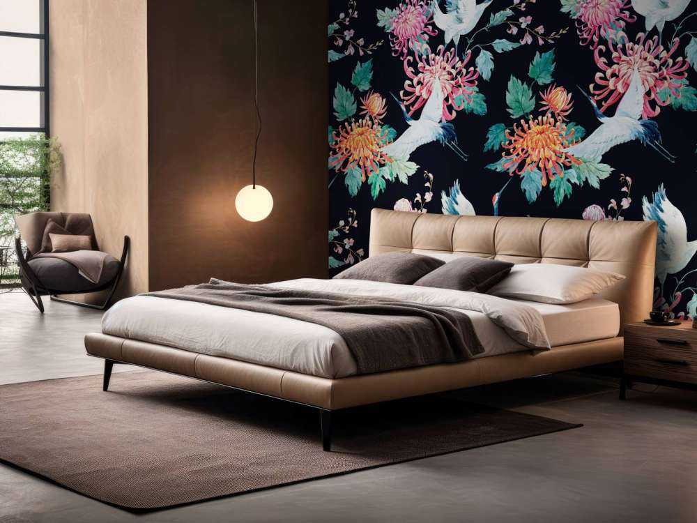Tranor i akvarell