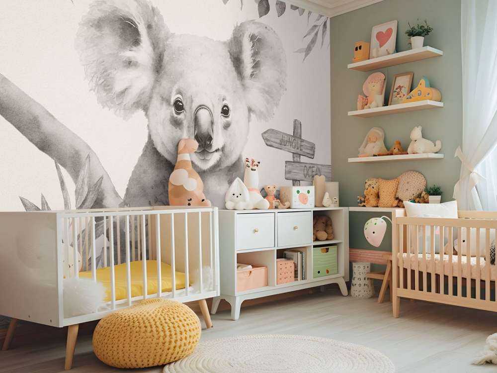 Koalababy i junglen beige