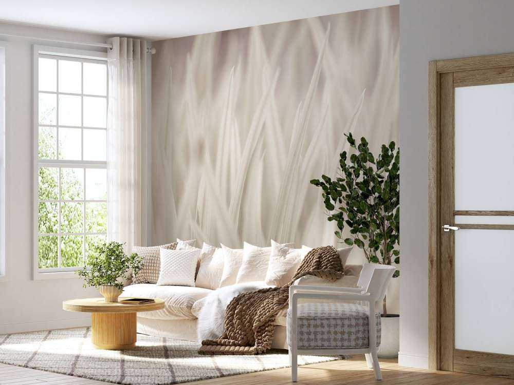 Nærbillede af græsstrå