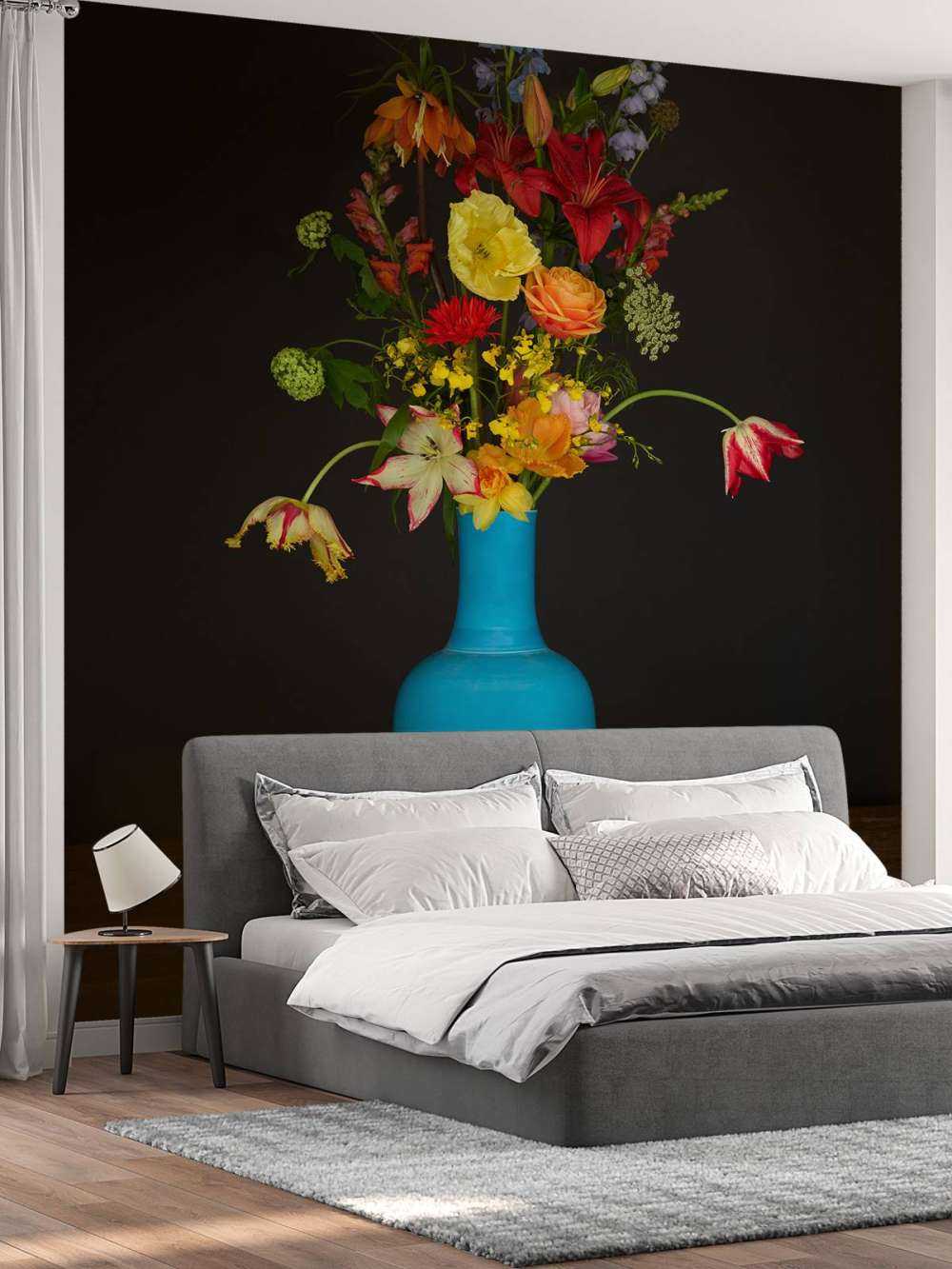 Generøs blomsterbuket