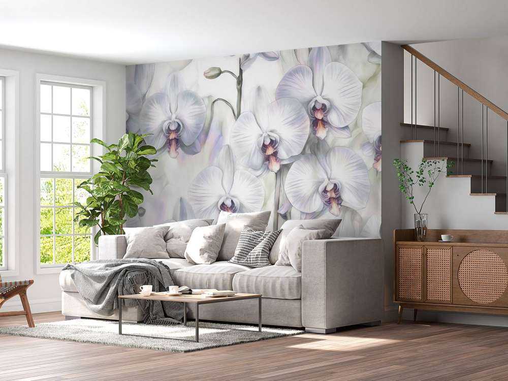 Orkideer Paradis Blå