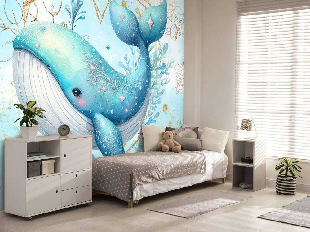 Magisk hval i oceandrømme