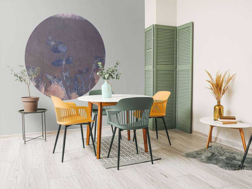 Wilde geranium og snebær - blå