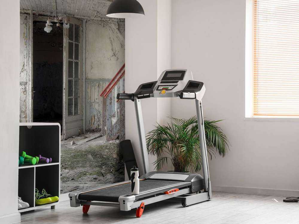 hedel rødt gelænder