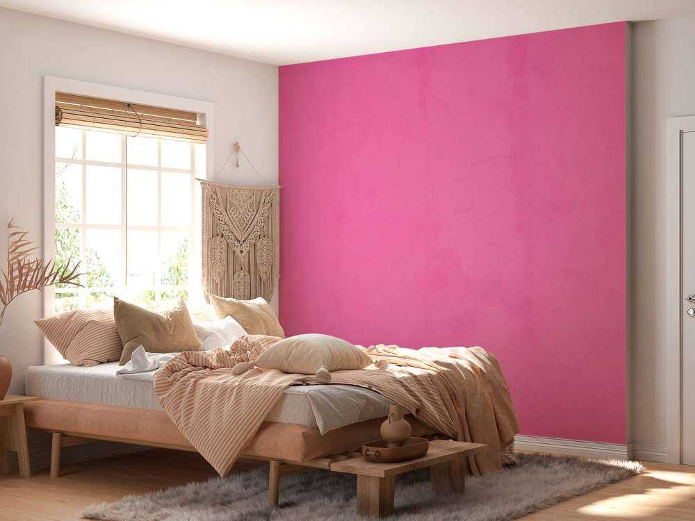 Fuchsia pink beton
