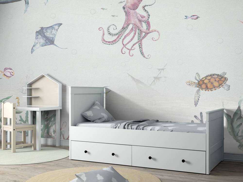 Undersøisk verden af __vandmaling