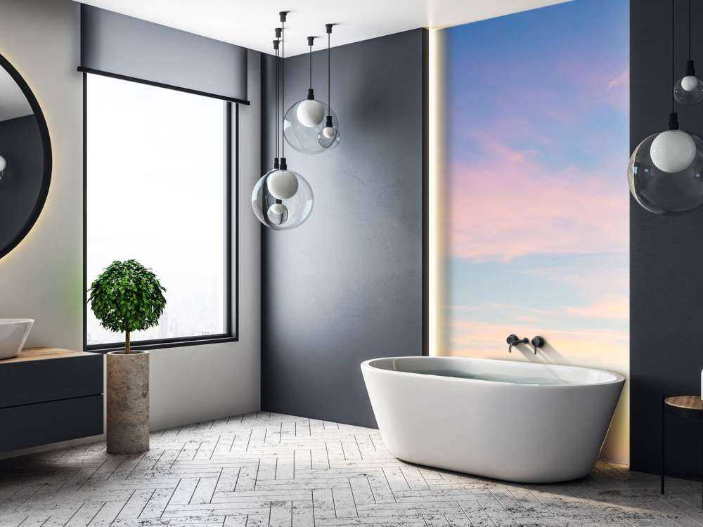 Himmel med bløde farver