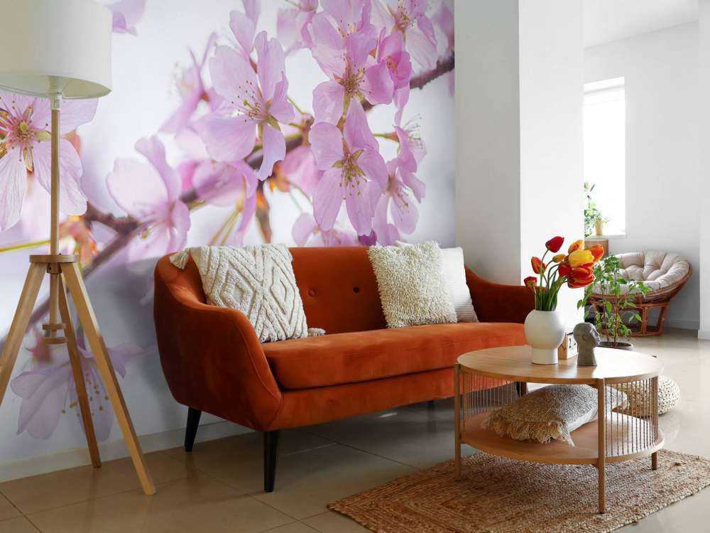 Blomstrende nærbillede