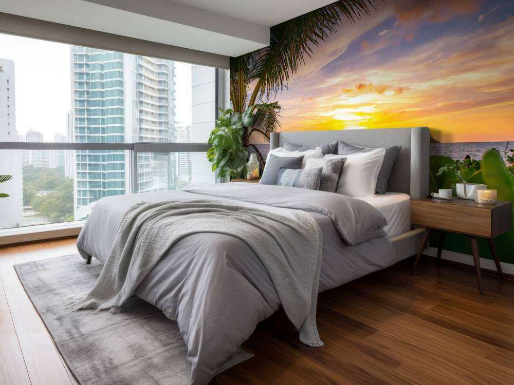 Solopgang på Lanikai Beach