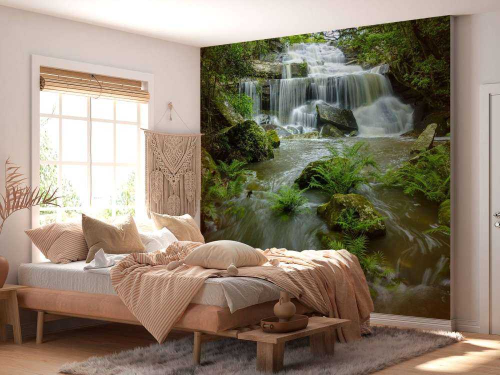 Strømmende vandfald