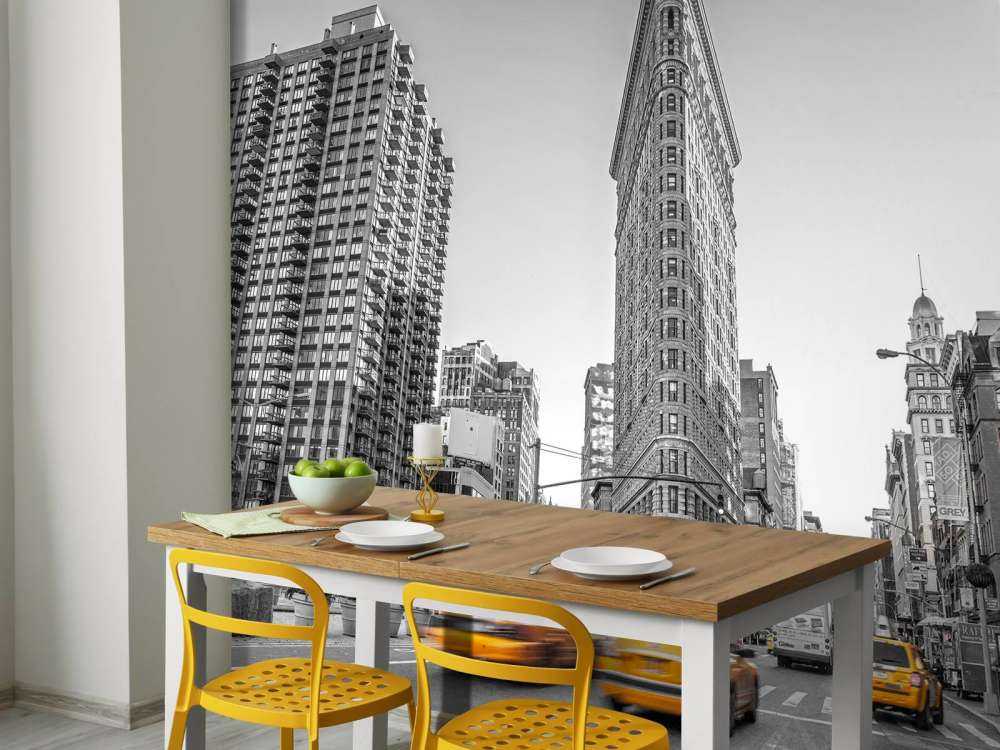 Optaget gade i New York