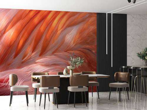 Flamingo fjer