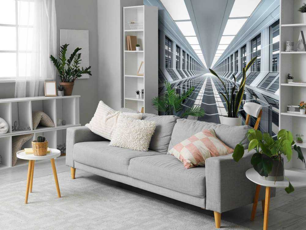 3D-korridor på et kontor