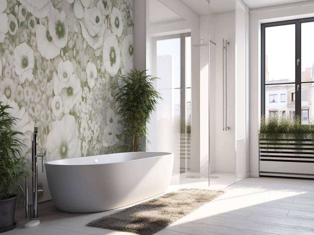 Poppy Tale Monokrom Grøn