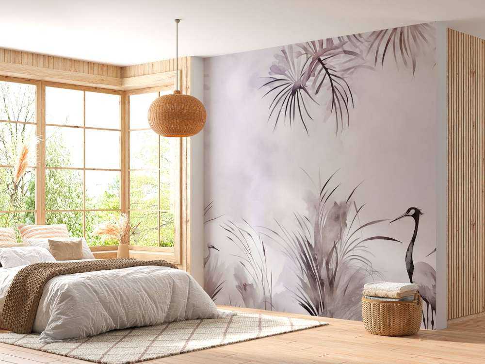 Kraner i marken hvid