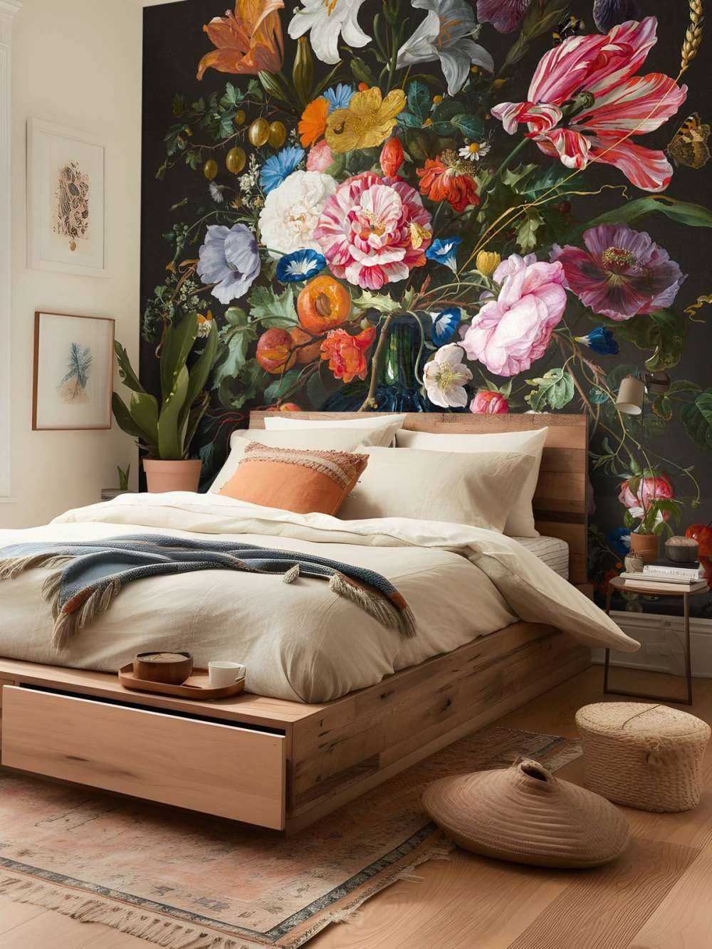 Vase med blomster