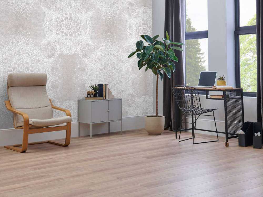 Ibiza vintage mandala_neutral grå