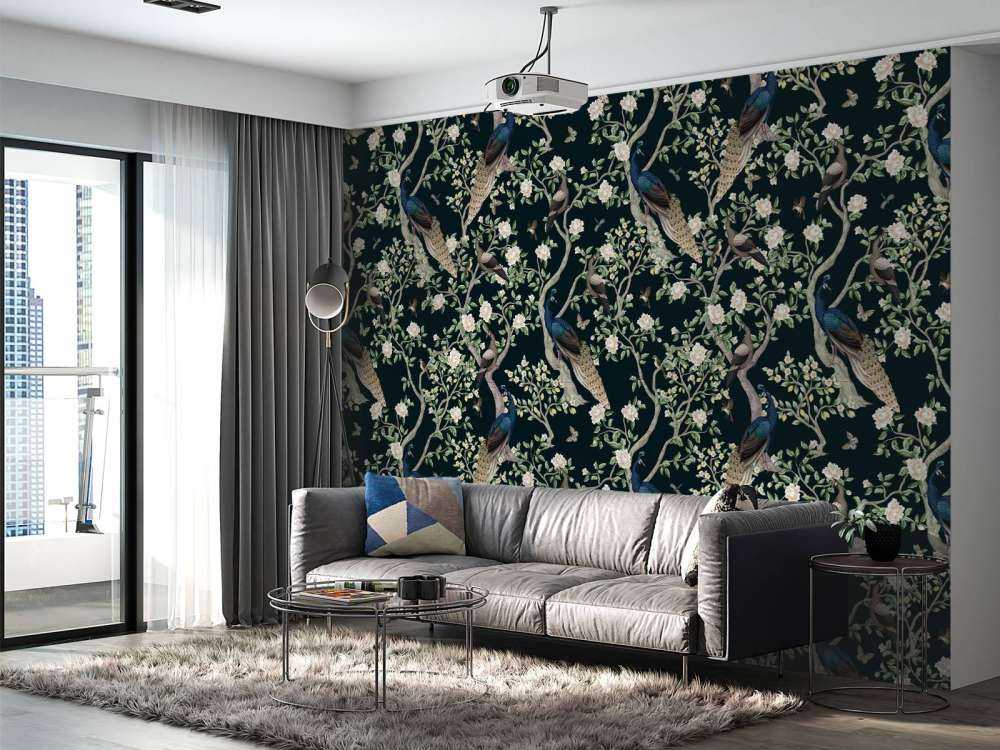 Påfuglekrone Blomsterhave