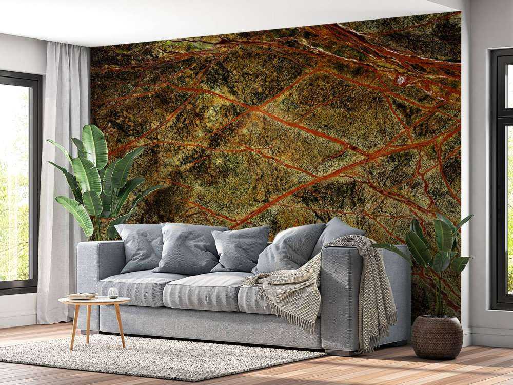 Marmor med vakker struktur