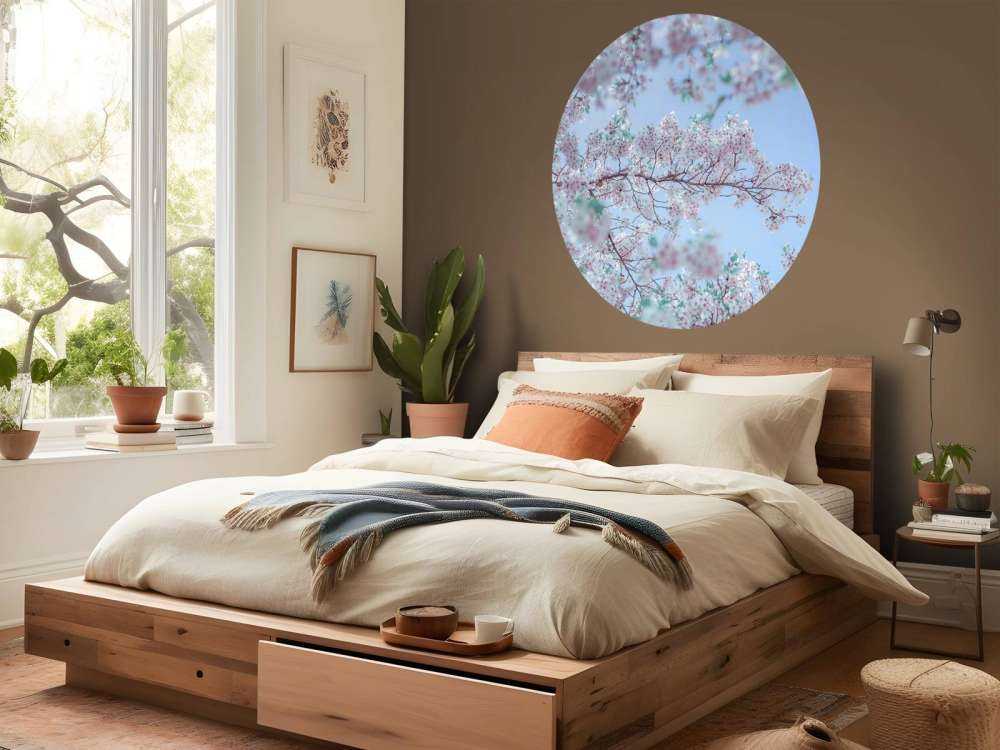 Sesambrød Nærbilde Hvitløkspalmer med blå himmel Palmetrær om sommeren Søt godteri