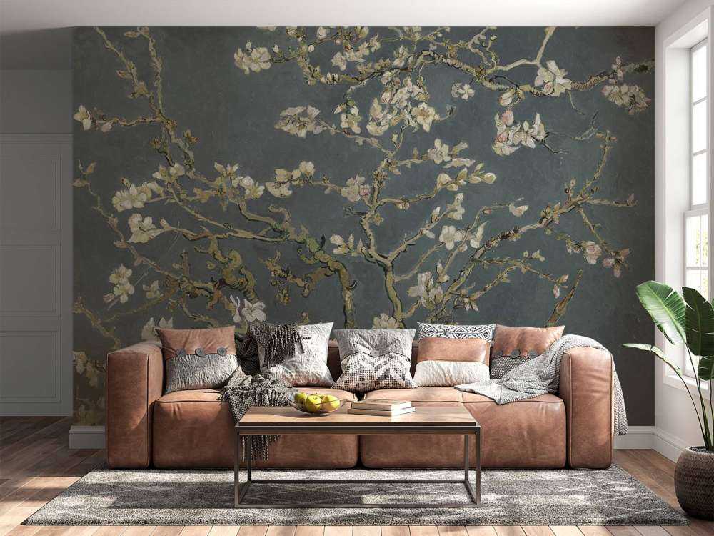 Mandelblomst i blomst