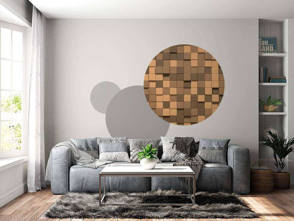 3D Minecraft jordblokker